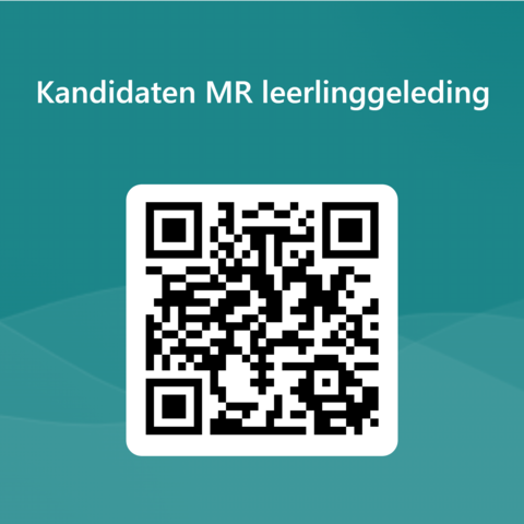 QRCode voor Kandidaten MR leerlinggeleding